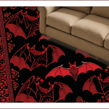 Gothic Silhouette Bat Aesthetic(Black)