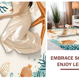 Sunny Beach Vibe Decorative(Beige)
