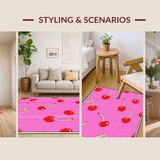 Vibrant Cherry Bomb Artful Design(Pink)