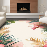 Tropical Vintage Floral Motif(Pink)