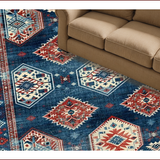 Lively Geometric Contemporary Flair(Blue)