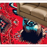 Nature Inspired Sika Deer Faux Hide(Red)