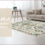 Ultra Soft Area Rug, Non Slip, Stain Resistant, Washable Area Rugs for Living Room, Bedroom, Modern Beige Stain-Resistant Kitchen Runner(Beige) - ODIKA