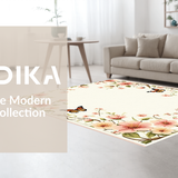 Graceful Floral Swirl Elegance(Beige)