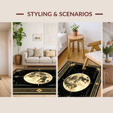 Artful Distressed Medallion Style(Gold)