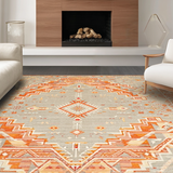 Classic Neutral Toned Lattice Artwork(Gray)