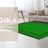 Modern Subdued Tiled(Green)