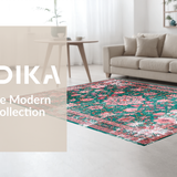 Lush Earthy Toned Geometric Design(Green)