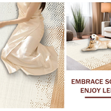 Rustic Farmhouse Cowhide Aesthetic(Beige)