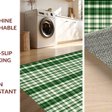 Vibrant Cozy Tartan Design Elements(Green)