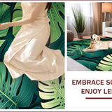 Quirky Green Plant Motif Design(Green)