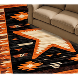 Chic Southwestern Star Design(Orange)