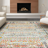 Artisanal Colorful Circular Arrangement(Gray)