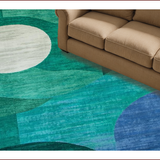 Whimsical Earth Tones Circular Motif(Green)