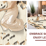 Elegant Earth Tones Textured Weave(Beige)