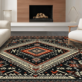 Artful Ogee Patterned Accent(Black)