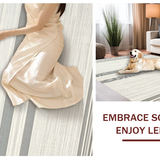 Artful High Low Textured Layers(Gray)