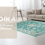 Artful Retro Symmetrical Composition(Green)