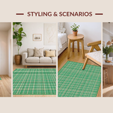 Luxurious Lattice Arrangement with Neutral Colors(Green)