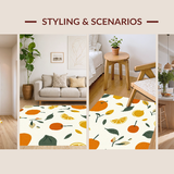 Artistic Colorful Fruit Visuals(Orange)