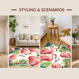 Whimsical Flamingo Tropical Style(Pink)