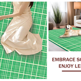 Elegant Dominique Green Tiled Motif(Green)
