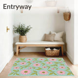 Vintage Yuletide Floral Tapestry(Pink)