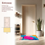 Abstract Modern Jardin Collection(Blue)