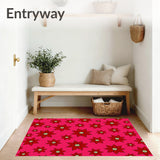 Poinsettia Bloom with Traditional Holiday Floral Artistry(Pink)