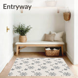 Elegant Snowflake Winter Wonderland Festive Holiday Accent(Beige)