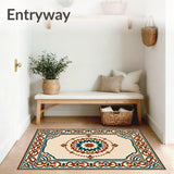 Rustic Heritage Interlocking Animal Inspired Motifs(Beige)