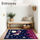 Merry Bearded Gift Giver Sleigh Journey Starlight Adventure(Blue)