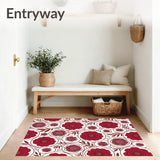 Floral Bloom Spiral(Red)