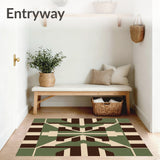 Abstract Bauhaus Grid Arrangement(Brown)