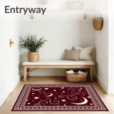 Enchanted Mystical Celestial Starry Night Wonderscape(Red)