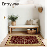 Luxurious Paisley Swirl with Intricate Border Details(Gold)