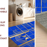 Opulent Abstract Color Contrast(Blue)