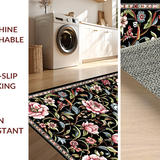 Elegant Black Botanical Elements(Black)