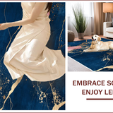 Marble Gold Foil(Blue)