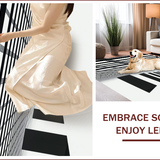 Chic Geometric Monochrome(Black)
