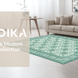 Vibrant Tiled Medallion(Green)
