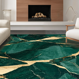 Modern Abstract Patterned Elegance(Green)