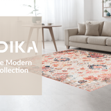 Artful Vintage Inspired Flourish(Beige)