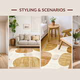 Modern Light Brown Geometric Touches(Beige)