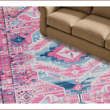 Abstract Pastel Geometric Fusion(Pink)