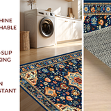 Charming Eclectic Medallion Touch(Blue)