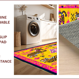 Vibrant Earth Tones Print(Yellow)