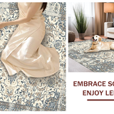 Luxurious Neutral Medallion Style(Ivory)