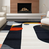 Artful Modern Distressed Texture(Black)