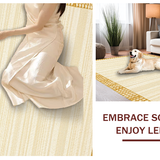 Warm Neutral Tones with Curves(Beige)